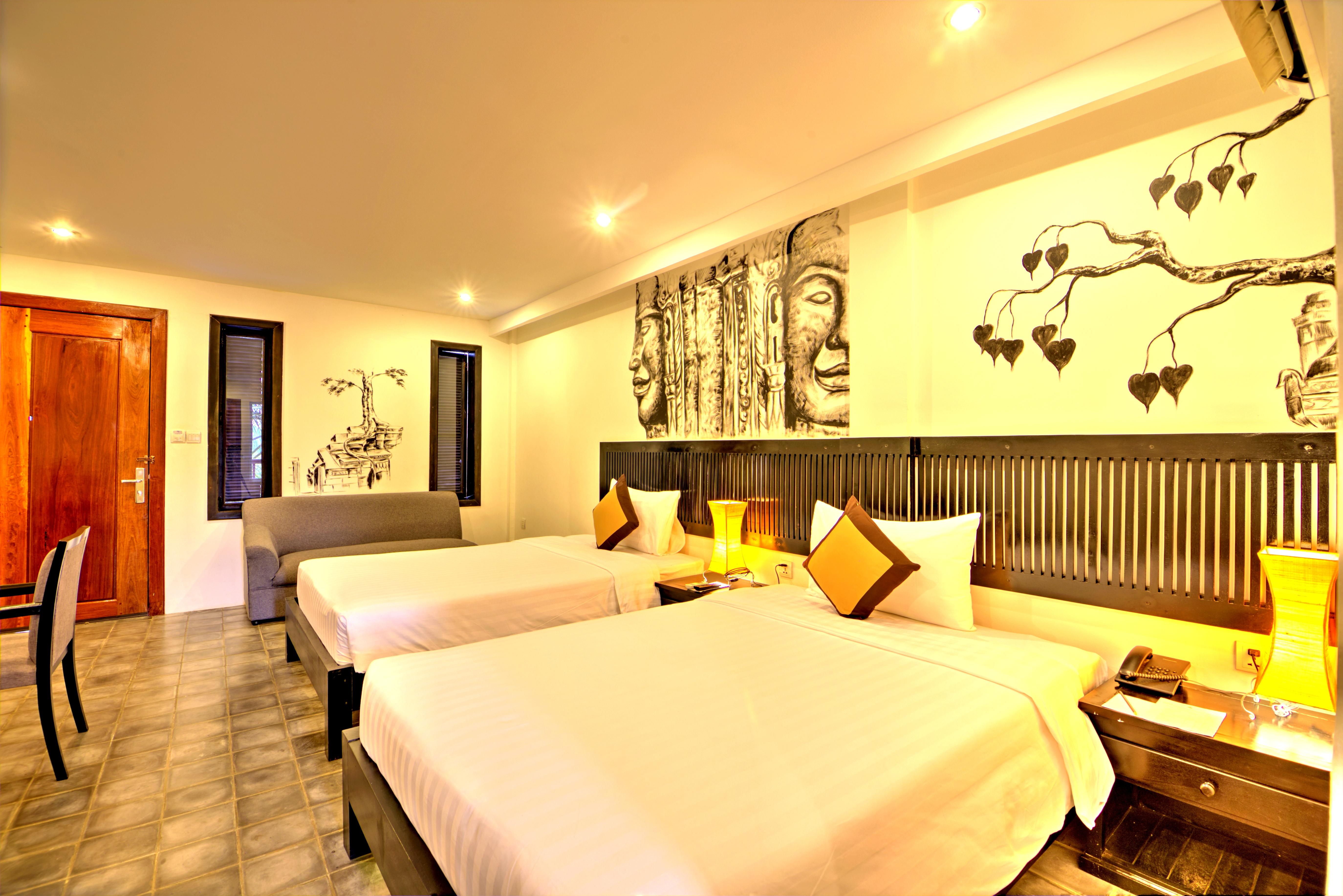 La Residence Blanc D' Angkor Сиемрип Экстерьер фото
