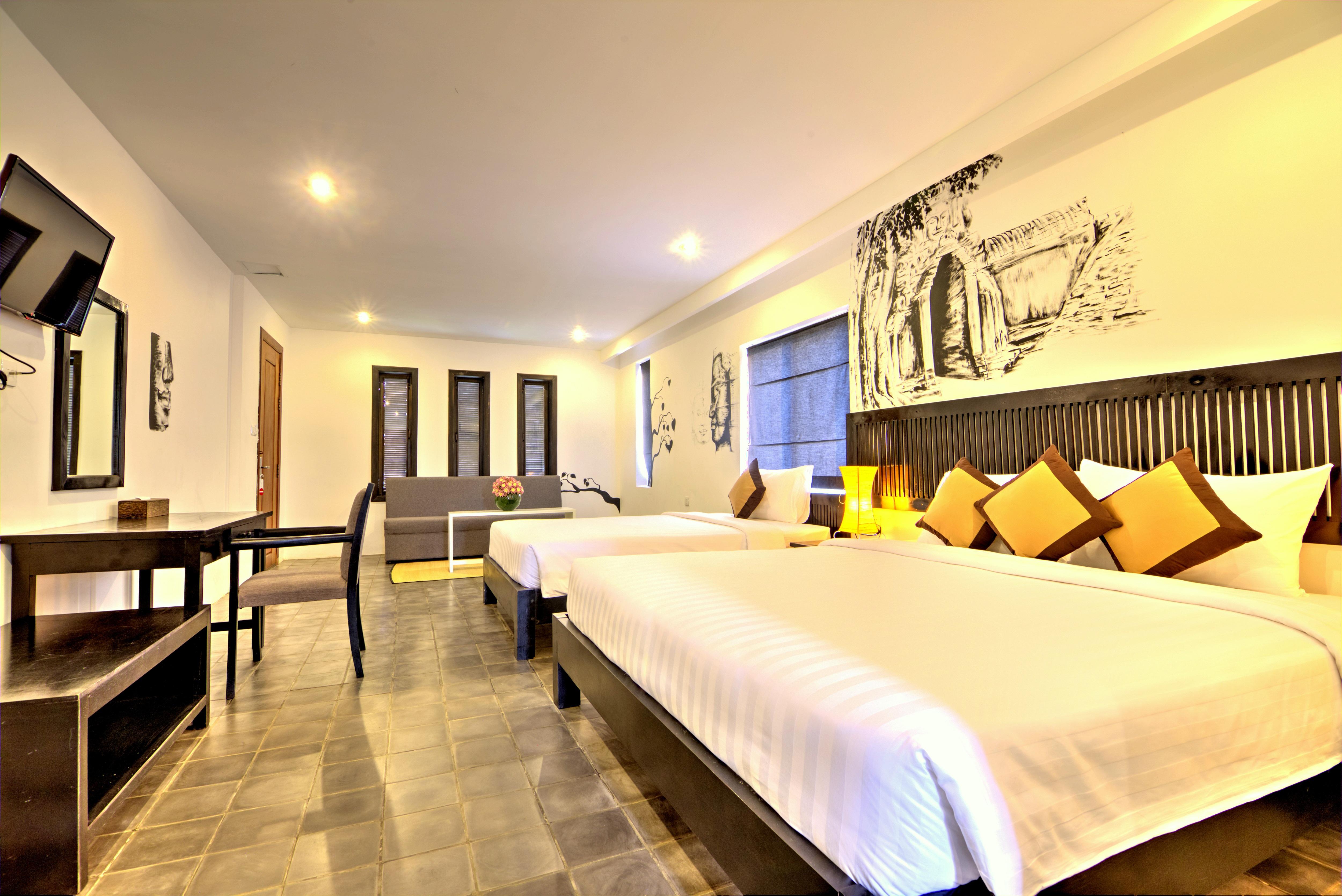 La Residence Blanc D' Angkor Сиемрип Экстерьер фото