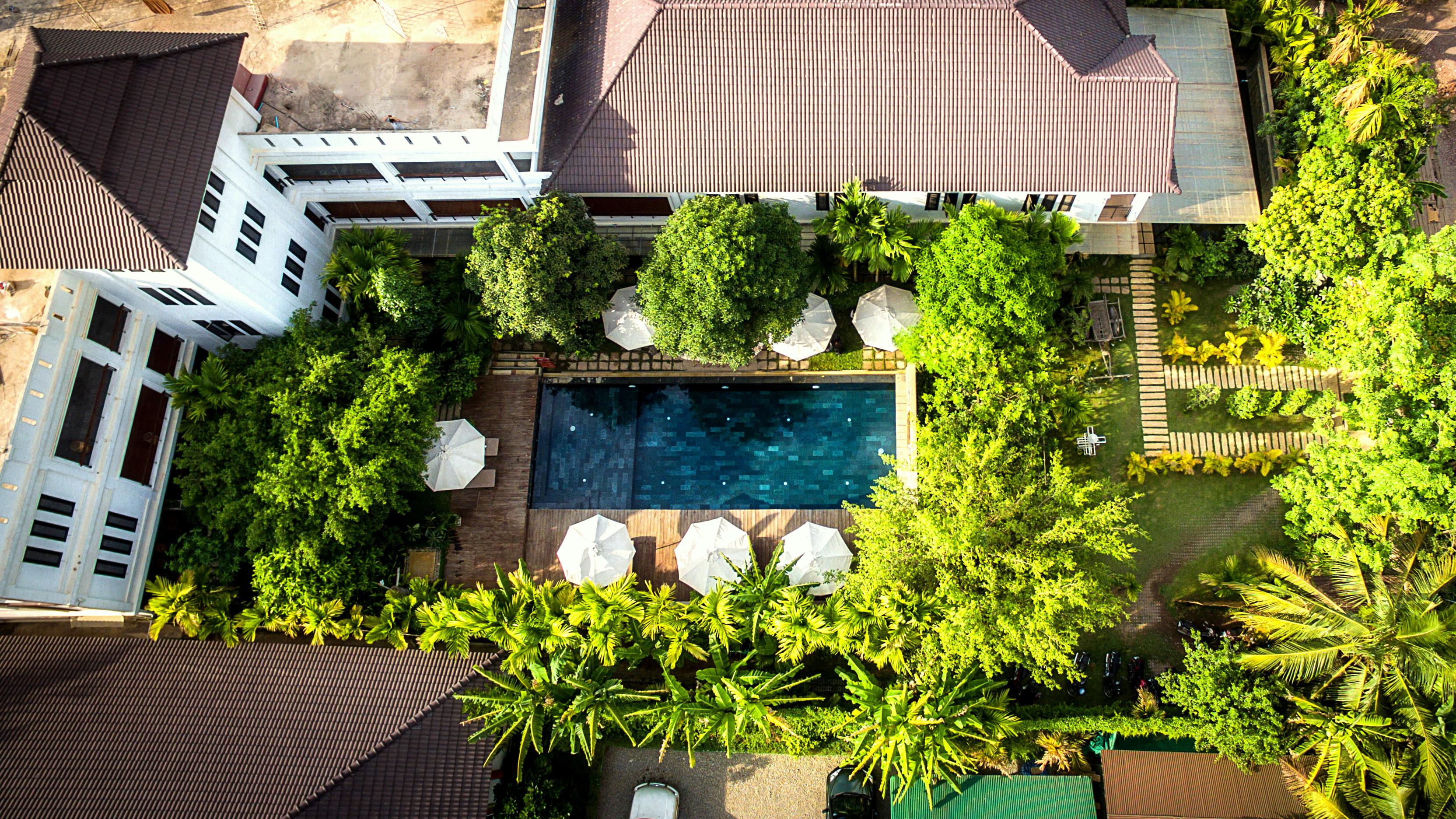 La Residence Blanc D' Angkor Сиемрип Экстерьер фото