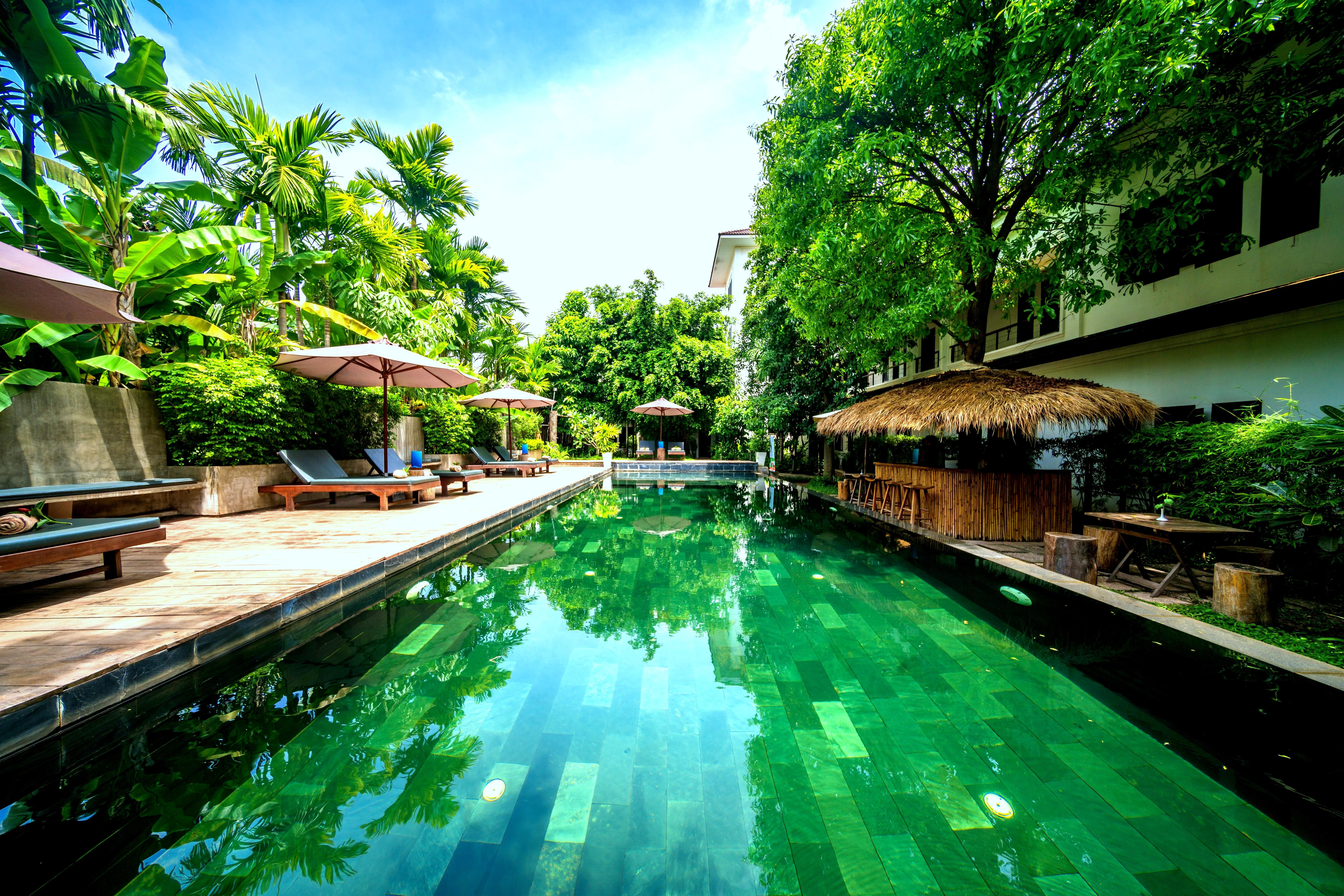 La Residence Blanc D' Angkor Сиемрип Экстерьер фото